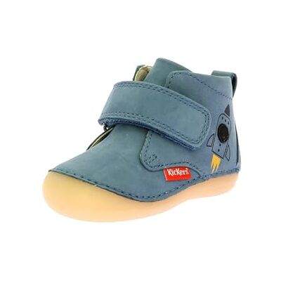 Kickers Unisex Kinder Sabio Flach Oxford, Fuseblau, 19 EU Kickers Unisex Kinder Sabio Flach Oxford, Fuseblau, 19 EU