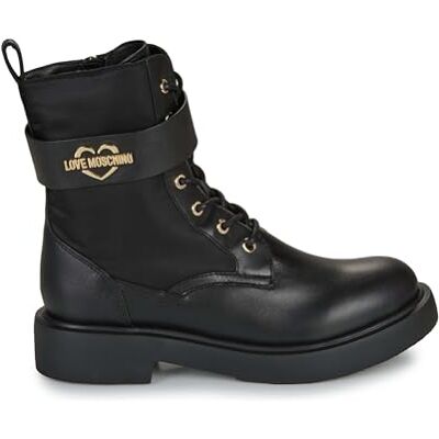 Love Moschino Damen Stiefeletten City 40 Schwarz D26MO01 JA24024G1NIN100A, Schwarz, 37 EU Love Moschino Damen Stiefeletten City 40 Schwarz D26MO01 JA24024G1NIN100A, Schwarz, 37 EU