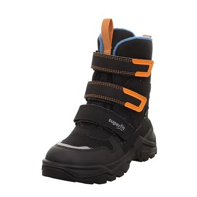 Superfit Jungen Snow Max Warm Gefütterte Gore-tex Schneestiefel, Schwarz Blau 0010, 23 EU Superfit Jungen Snow Max Warm Gefütterte Gore-tex Schneestiefel, Schwarz Blau 0010, 23 EU