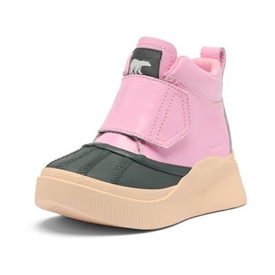 Sorel Kinderstiefel Out N About IV Strap WP, Wasserdichtes Design, Einfacher Klettverschluss, Ganztägiger Komfort, Hergestellt aus EVERTREAD-Gummi, Vulkanisierte Gummischale Unisex Kinder Sorel Kinderstiefel Out N About IV Strap WP, Wasserdichtes Design, Einfacher Klettverschluss, Ganztägiger Komfort, Hergestellt aus EVERTREAD-Gummi, Vulkanisierte Gummischale Unisex Kinder