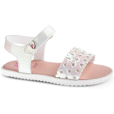Pablosky Quilate 452400 Sandale, weiß, 32 EU Weit Pablosky Quilate 452400 Sandale, weiß, 32 EU Weit
