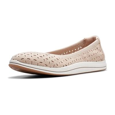 Clarks Damen Breeze Roam Ballerinas, Light Sand, 35.5 EU Clarks Damen Breeze Roam Ballerinas, Light Sand, 35.5 EU