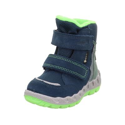 Superfit Jungen Baby Icebird Warm Gefütterte Gore-tex Blau/Grün 8000 Schneestiefel, Blau Grün 8000, 22 EU Weit Superfit Jungen Baby Icebird Warm Gefütterte Gore-tex Blau/Grün 8000 Schneestiefel, Blau Grün 8000, 22 EU Weit