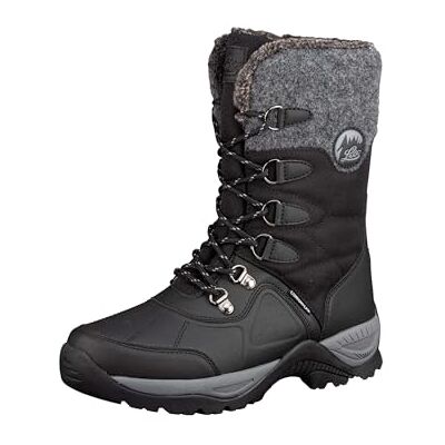 Lico Silke Damen Schneestiefel, schwarz/grau, 40 EU Lico Silke Damen Schneestiefel, schwarz/grau, 40 EU