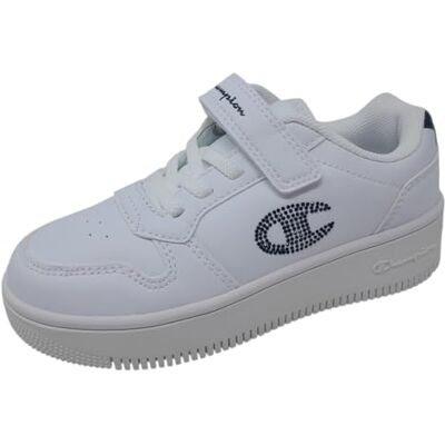 Champion Mädchen Rd18 Platform Glitter G Ps Schuhe, weiß Champion Mädchen Rd18 Platform Glitter G Ps Schuhe, weiß
