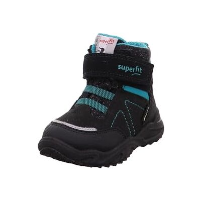 Superfit Jungen Glacier Warm Gefütterte Gore-tex Schneestiefel, Schwarz Grün 0010, 21 EU Weit Superfit Jungen Glacier Warm Gefütterte Gore-tex Schneestiefel, Schwarz Grün 0010, 21 EU Weit