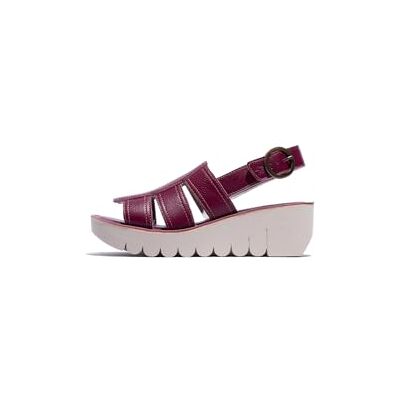 FLY London YOLF400FLY, Sandal Women's Fashion Shoes, BERRY, 41 FLY London YOLF400FLY, Sandal Women's Fashion Shoes, BERRY, 41