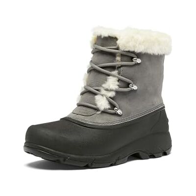 Sorel Snow Angel Stiefel, Wasserdichtes Wildleder, Kunstpelzkragen, Robuste Isolierung, Überlegene Griffigkeit Damen Sorel Snow Angel Stiefel, Wasserdichtes Wildleder, Kunstpelzkragen, Robuste Isolierung, Überlegene Griffigkeit Damen