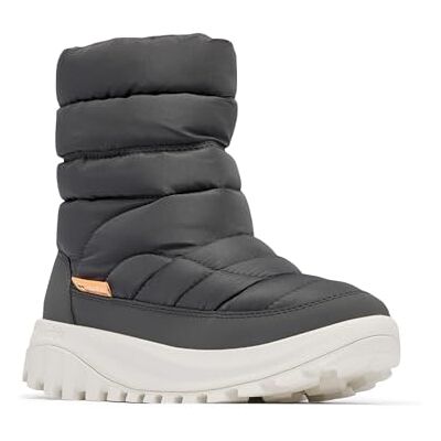 Columbia Snowtrot Mid Schneestiefel für Damen, Haifisch/Pfirsich, Größe 39 Columbia Snowtrot Mid Schneestiefel für Damen, Haifisch/Pfirsich, Größe 39