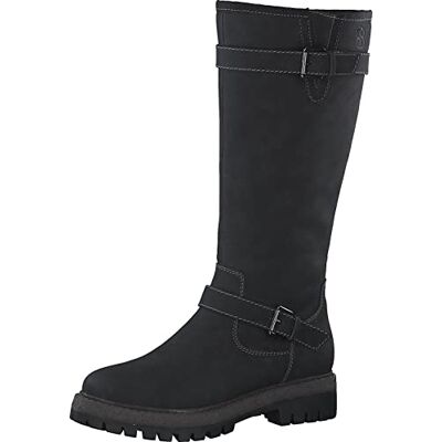 S. Oliver Damen Hohe Stiefel ohne Absatz Kniehoch Blockabsatz, Schwarz (Black), 38 EU S. Oliver Damen Hohe Stiefel ohne Absatz Kniehoch Blockabsatz, Schwarz (Black), 38 EU