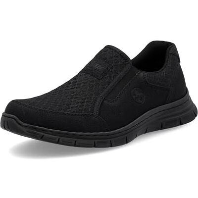 Rieker Frühjahr/Sommer, Herren Sneaker, Schwarz (Schwarz/Schwarz 00), 47 EU (12 UK) Rieker Frühjahr/Sommer, Herren Sneaker, Schwarz (Schwarz/Schwarz 00), 47 EU (12 UK)