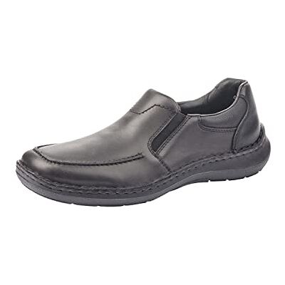 Rieker Herren Slipper schwarz, 43 EU Rieker Herren Slipper schwarz, 43 EU