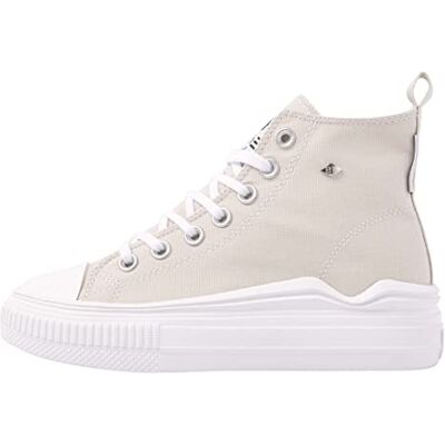 British Knights Damen Kaya Flow Mid Sneaker, Beige, 38 EU British Knights Damen Kaya Flow Mid Sneaker, Beige, 38 EU