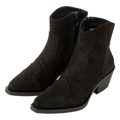Springfield Damen Black Cowboy Boot Cowgirl-Stiefel, Schwarz, 36 EU Springfield Damen Black Cowboy Boot Cowgirl-Stiefel, Schwarz, 36 EU