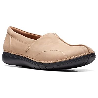 Clarks Damen Un Loop Stride Loafer, Nougat, 37.5 EU Clarks Damen Un Loop Stride Loafer, Nougat, 37.5 EU
