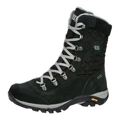 Brütting Damen Fenella Schneestiefel, schwarz/grau, 38 EU Brütting Damen Fenella Schneestiefel, schwarz/grau, 38 EU
