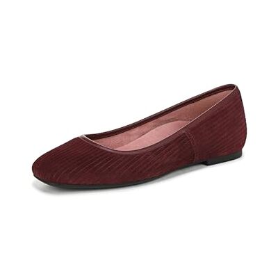 Vionic Damen Orinda Ballet Flat, Cherry Jubilee Suede, 39 EU Weit Vionic Damen Orinda Ballet Flat, Cherry Jubilee Suede, 39 EU Weit