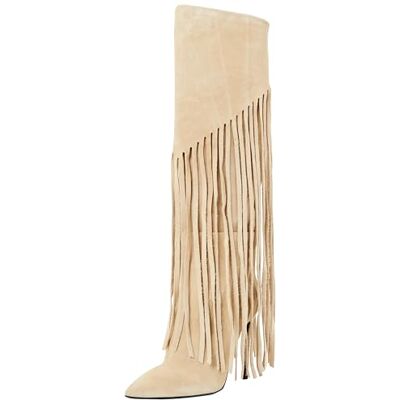 Pinko Damen Ambre Wildleder Kniehohe Stiefel, C70 Beige Taupe hell, 37 EU Pinko Damen Ambre Wildleder Kniehohe Stiefel, C70 Beige Taupe hell, 37 EU