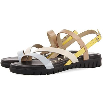 GIOSEPPO Damen Quinby Sandale, Schwarz, 38 EU GIOSEPPO Damen Quinby Sandale, Schwarz, 38 EU