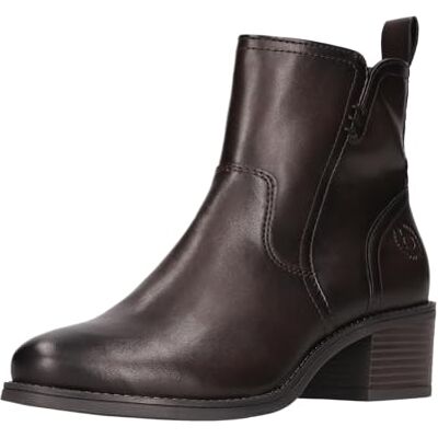 Bugatti Damen Chelsea Boots 415AMQ3E5000-6100 Weite Normal Reißverschluss Kunstleder Dark Brown 38 EU Bugatti Damen Chelsea Boots 415AMQ3E5000-6100 Weite Normal Reißverschluss Kunstleder Dark Brown 38 EU