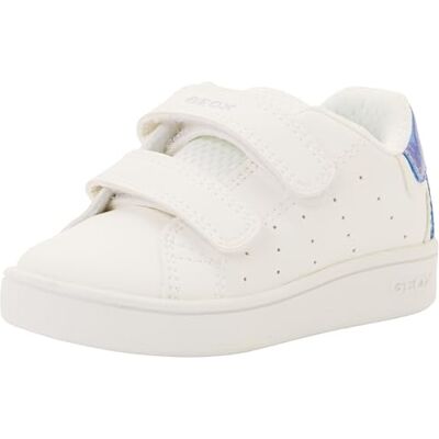 Geox Baby Girl B ECLYPER Girl A Sneakers White/Bluette 23_EU Geox Baby Girl B ECLYPER Girl A Sneakers White/Bluette 23_EU
