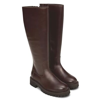 Marc O' Polo Marc OߴPolo Damen Stiefel aus Leder elegant, Braun (Dark Brown), 40 Marc O' Polo Marc OߴPolo Damen Stiefel aus Leder elegant, Braun (Dark Brown), 40