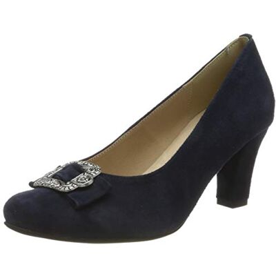 Hirschkogel Damen 3009603 Pumpe, Dunkelblau, 36 EU Hirschkogel Damen 3009603 Pumpe, Dunkelblau, 36 EU
