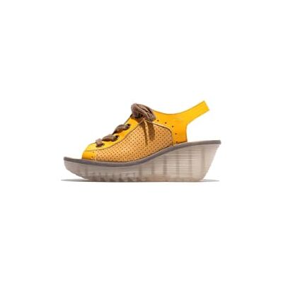 FLY London YUTA617FLY, Sandal Women's Fashion Shoes, YELLOW/BUMBLEBEE, 37 FLY London YUTA617FLY, Sandal Women's Fashion Shoes, YELLOW/BUMBLEBEE, 37