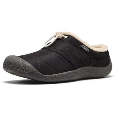 KEEN Damen Howser 3 Slide Hausschuhe, Schwarz gesteppt, 40 KEEN Damen Howser 3 Slide Hausschuhe, Schwarz gesteppt, 40