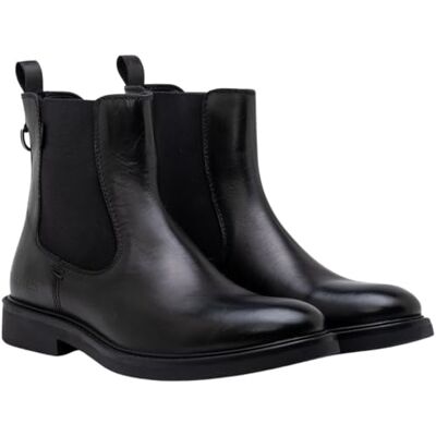 Replay Herren Mid Boot Stiefel Chelsea Boots, Schwarz (Black 003), 46 Replay Herren Mid Boot Stiefel Chelsea Boots, Schwarz (Black 003), 46