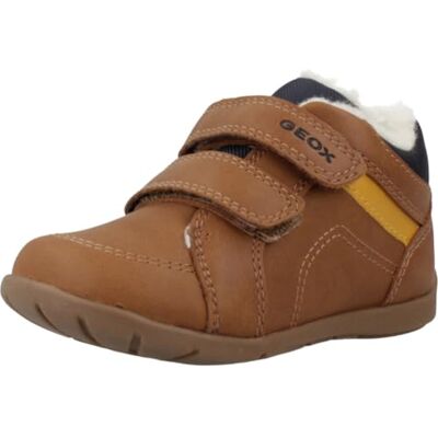 Geox Baby Jungen B Elthan Boy Sneaker, Braun, 21 EU Geox Baby Jungen B Elthan Boy Sneaker, Braun, 21 EU