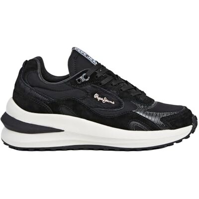 Pepe Jeans Damen Winslow Fierce W Sneak, Schwarz, 35.5 EU Pepe Jeans Damen Winslow Fierce W Sneak, Schwarz, 35.5 EU