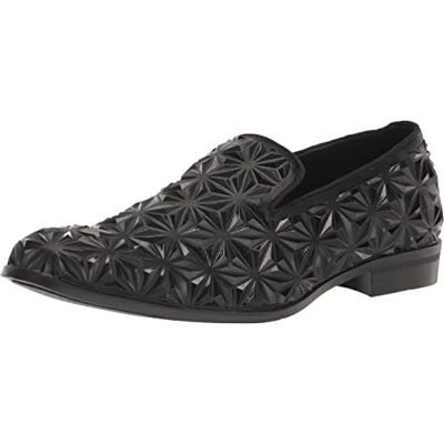 Stacy Adams Herren Sequence Slip on Loafer Slipper, Schwarz, 42 EU Stacy Adams Herren Sequence Slip on Loafer Slipper, Schwarz, 42 EU