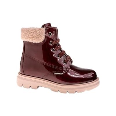 Pablosky People 425569 Modische Stiefel, rot, 34 EU Pablosky People 425569 Modische Stiefel, rot, 34 EU