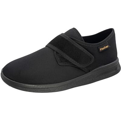 Fischer Markenschuh Fischer Ortho, Unisex Flache Hausschuhe, Schwarz (schwarz 222), N13948, 41 EU Fischer Markenschuh Fischer Ortho, Unisex Flache Hausschuhe, Schwarz (schwarz 222), N13948, 41 EU