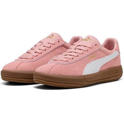 Puma Damen Club KlassikaSneaker, Rosy Outlook Weiß Gold, 40.5 EU Puma Damen Club KlassikaSneaker, Rosy Outlook Weiß Gold, 40.5 EU