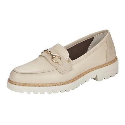 Rieker Damen Loafer 54862-80 weiß Gr. 36 Rieker Damen Loafer 54862-80 weiß Gr. 36
