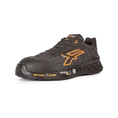 U Power U-POWER RED LEVE BRUCE, Sicherheitsschuhe, leichte, durchtrittsichere Unisex-Sneaker, Bastsohle, Infinergy-Einlage, mit Aluminium-Zehenkappen 39 U Power U-POWER RED LEVE BRUCE, Sicherheitsschuhe, leichte, durchtrittsichere Unisex-Sneaker, Bastsohle, Infinergy-Einlage, mit Aluminium-Zehenkappen 39