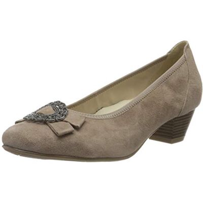 Hirschkogel Damen 3006847 Pumpe, taupe, 42 EU Hirschkogel Damen 3006847 Pumpe, taupe, 42 EU