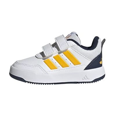 Adidas Unisex Baby Tensaur Sport 3.0 Infants Shoes, FTWR White/Collegiate Gold/Collegiate Navy, 21 EU Adidas Unisex Baby Tensaur Sport 3.0 Infants Shoes, FTWR White/Collegiate Gold/Collegiate Navy, 21 EU