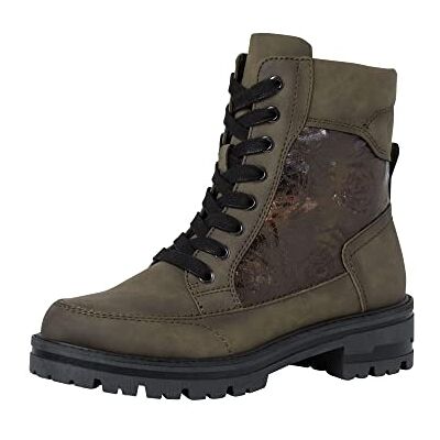 Jana Damen 8-8-25277-29-707 Stiefelette, Khaki, 38 EU Jana Damen 8-8-25277-29-707 Stiefelette, Khaki, 38 EU