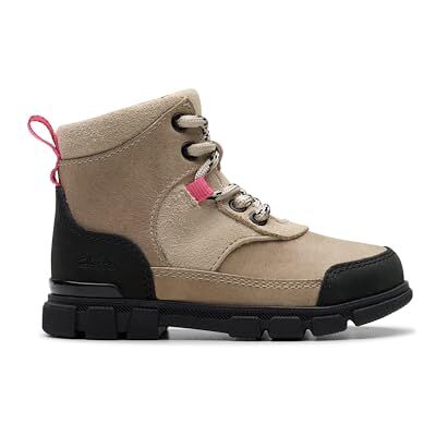 Clarks Oslo Hiker K Childrens Khaki Combi, 9.5 Clarks Oslo Hiker K Childrens Khaki Combi, 9.5