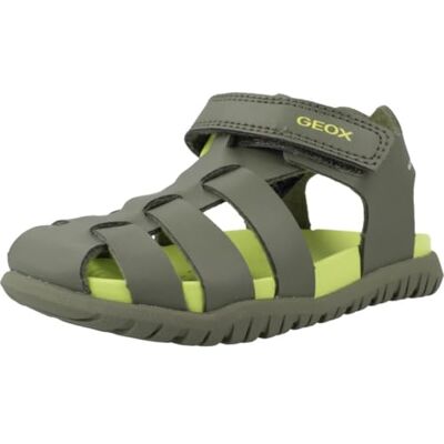 Geox Jungen B Fusbetto Bo Sandal, Sage, 26 EU Geox Jungen B Fusbetto Bo Sandal, Sage, 26 EU
