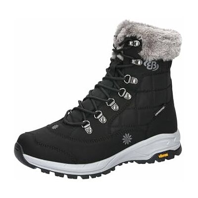 Brütting Damen Himalaya Winterstiefel, Schwarz Grau, 36EU Brütting Damen Himalaya Winterstiefel, Schwarz Grau, 36EU