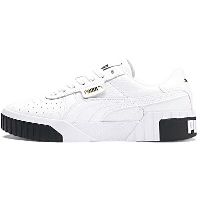 Puma Damen Cali Wn's Turnschuhe, White- Black, 39 EU Puma Damen Cali Wn's Turnschuhe, White- Black, 39 EU