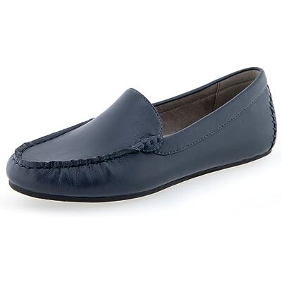 Aerosoles Damen-Slipper Over Drive, Marineblau PU, 38.5 EU Weit Aerosoles Damen-Slipper Over Drive, Marineblau PU, 38.5 EU Weit