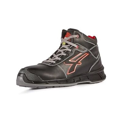 UPOWER U POWER Herren Sting Esd S3s CI Fo Sr Safety Shoes, Schwarz Rot, 39 EU UPOWER U POWER Herren Sting Esd S3s CI Fo Sr Safety Shoes, Schwarz Rot, 39 EU