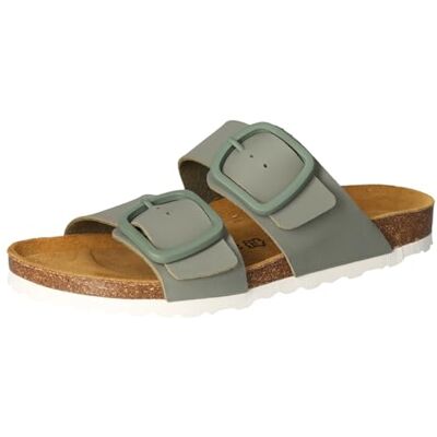 Cosmos Comfort Damen 6108-732 Hausschuh, Khaki, 39 EU Cosmos Comfort Damen 6108-732 Hausschuh, Khaki, 39 EU