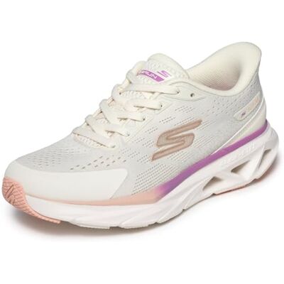 Skechers Damen Glide-Step Vortex Turnschuhe, Natural, 37.5 EU Skechers Damen Glide-Step Vortex Turnschuhe, Natural, 37.5 EU