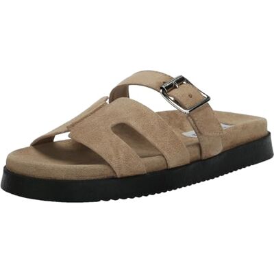 Steve Madden Damen Mayhem, Braungrau Taupe Suede, 39 EU Steve Madden Damen Mayhem, Braungrau Taupe Suede, 39 EU